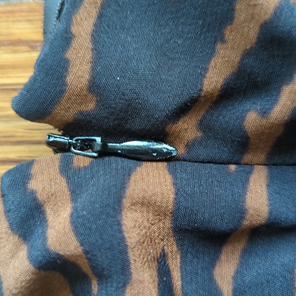 Staud Zebra Print Dress - Picture 3 of 6